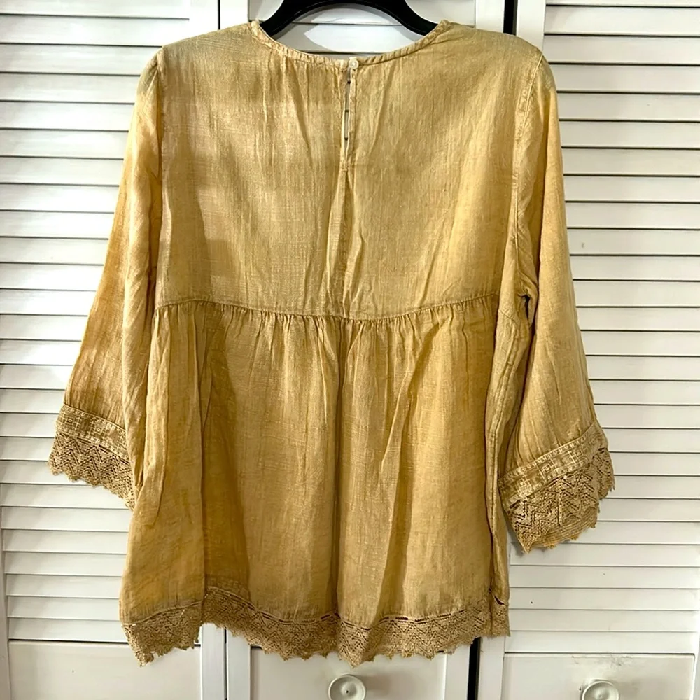 NWOT Rachel Zoe Gauze Top - Picture 5 of 5